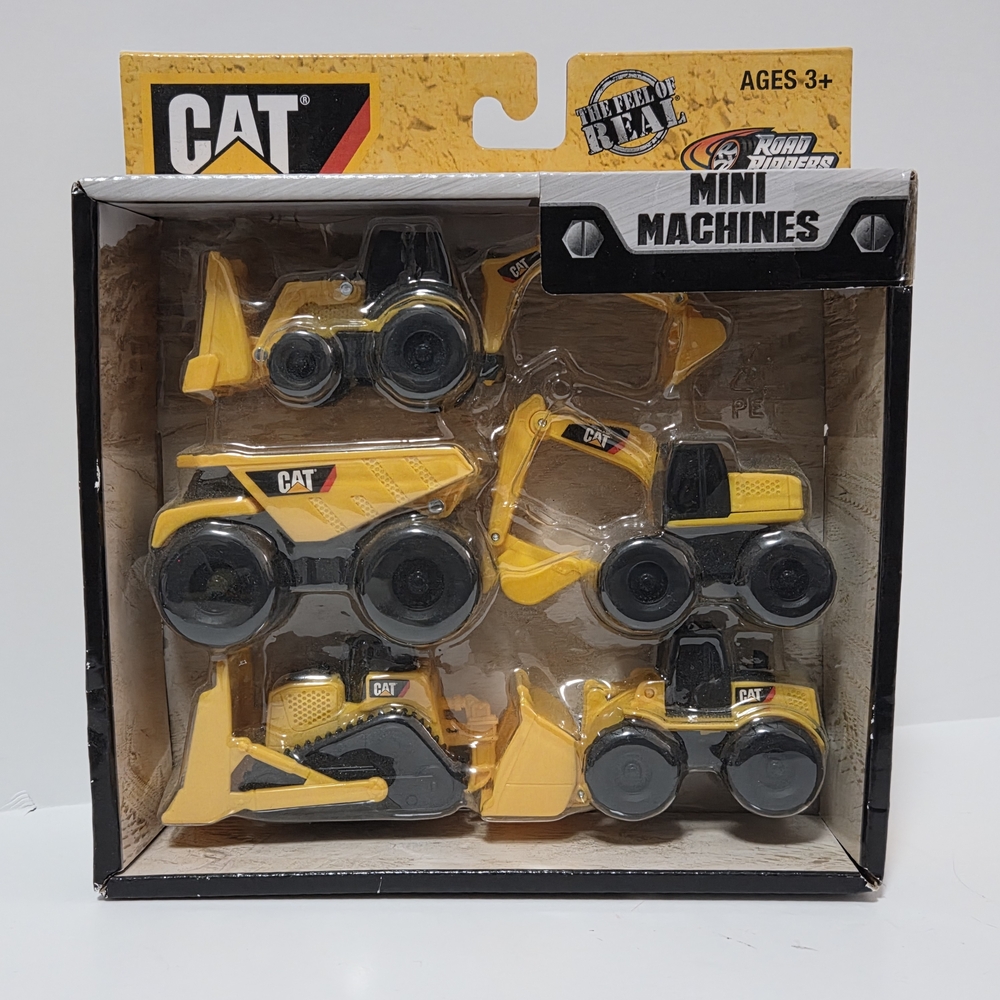 Mini Machines Construction Vehicle Set - Yellow